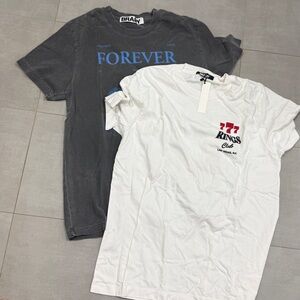 2x Tom Brady Brady Brand Tee Shirts Size M NWT